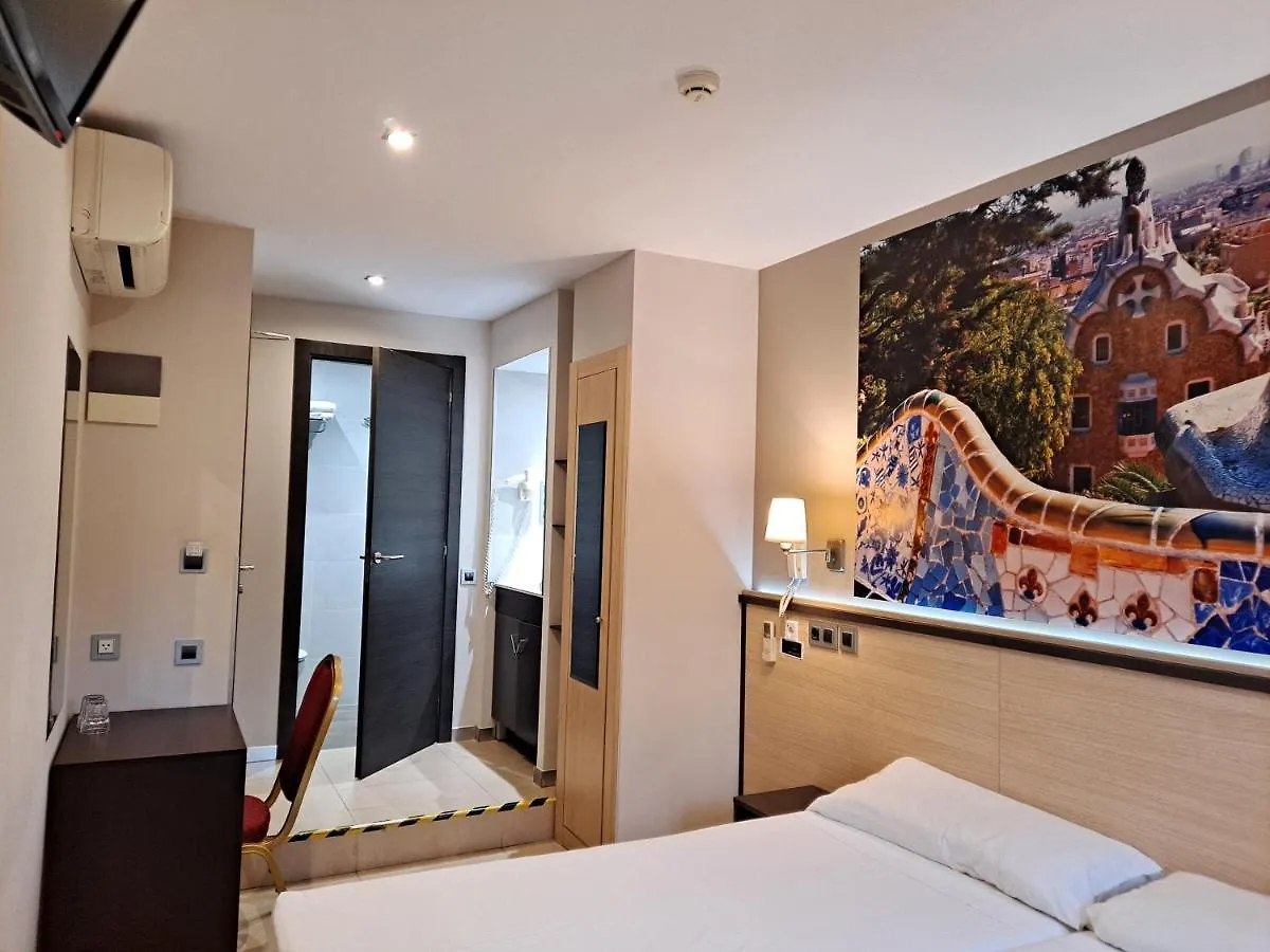 Hostal Las Flores Ramblas Barcelona Hiszpania