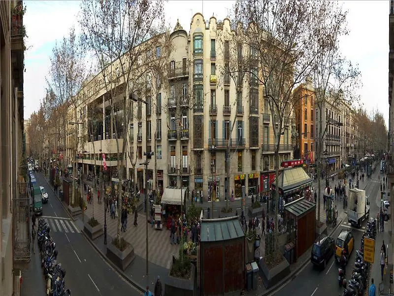 Pensjonat Hostal Las Flores Ramblas Barcelona